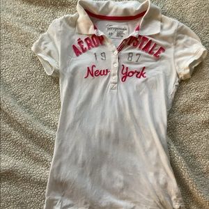 Girls AéRopostale collared shirt